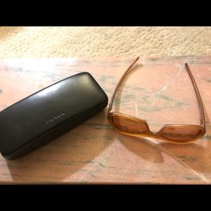 Prada brown sunglasses with original case